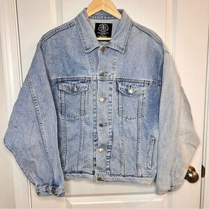 Monte Carlo Light Blue Denim Jacket 100% Cotton XL